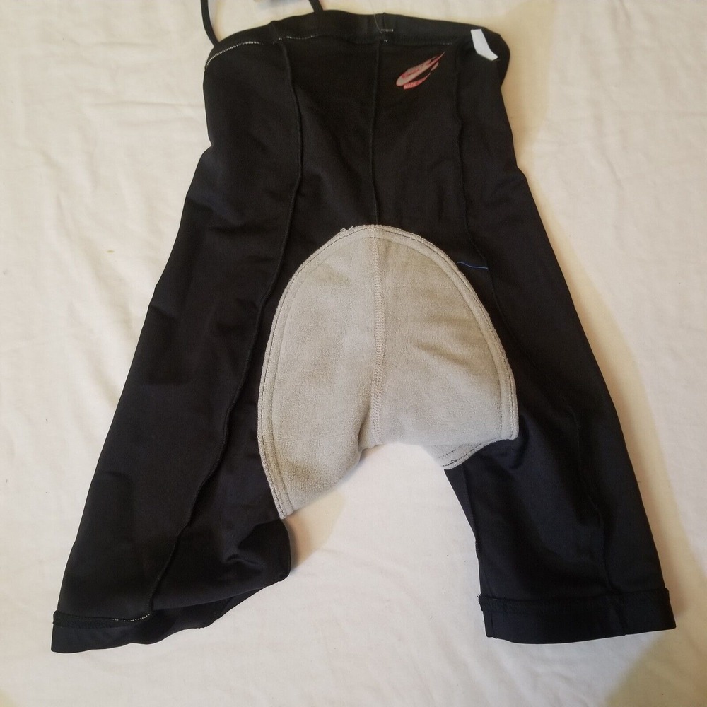 vtg NIKE USA MADE Spandex Black Padded Cycling Bicycle Shorts Size XS Deadstock - Picture 2 of 11